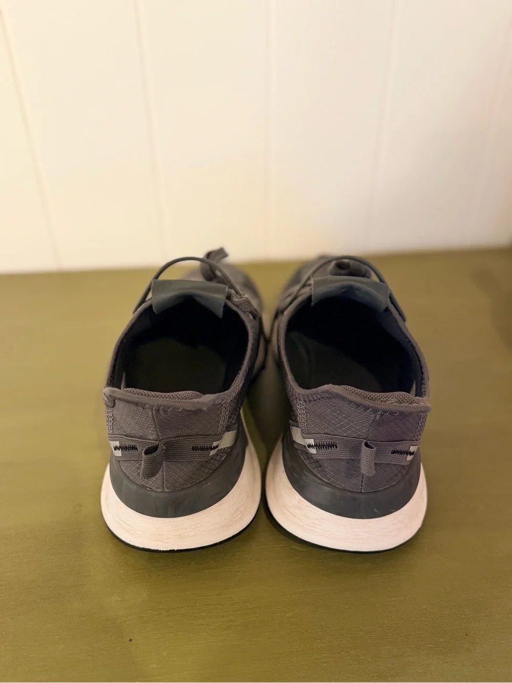 Adidas U_Path Run Sneakers Men’s Size 10.5 | Gray/Black | Style EE7163